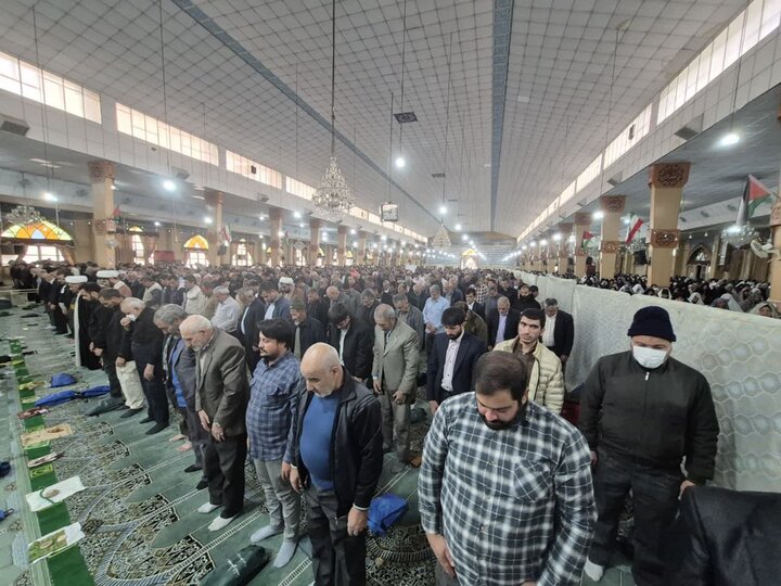تصاویر/ نماز عبادی سیاسی جمعه در پاکدشت