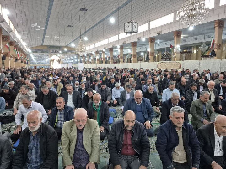 تصاویر/ نماز عبادی سیاسی جمعه در پاکدشت