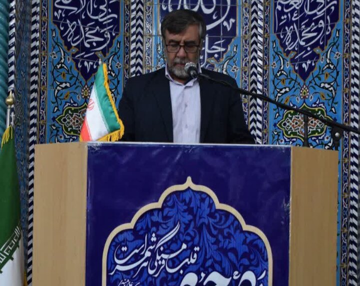 تصاویر/ اقامه نماز جمعه شهرستان بیجار