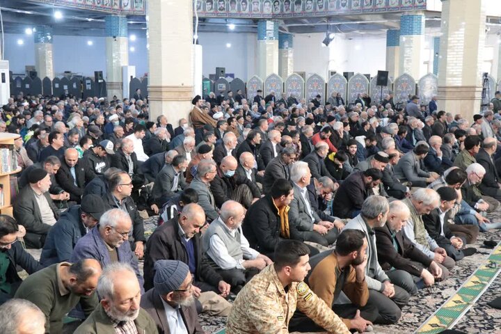 تصاویر/ نماز عبادی سیاسی جمعه در شهر قدس