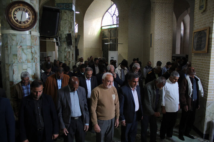 تصاویر/ برگزاری نماز جمعه شهرستان خاتم