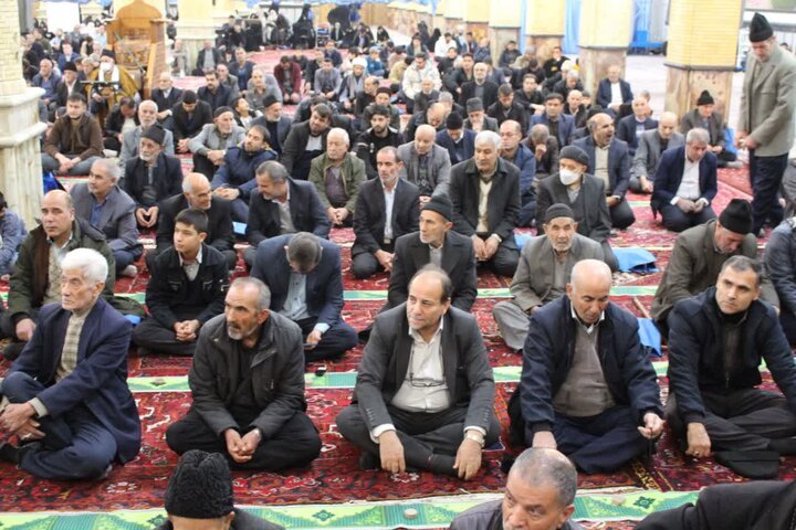 تصاویر/ اقامه نماز جمعه شهرستان بناب