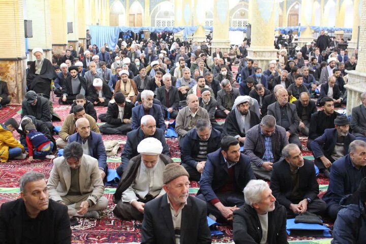 تصاویر/ اقامه نماز جمعه شهرستان بناب