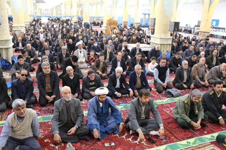 تصاویر/ اقامه نماز جمعه شهرستان بناب