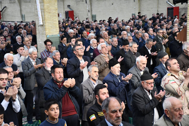 صاویر/ اقامه نماز جمعه شهرستان خوی