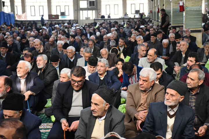 صاویر/ اقامه نماز جمعه شهرستان خوی
