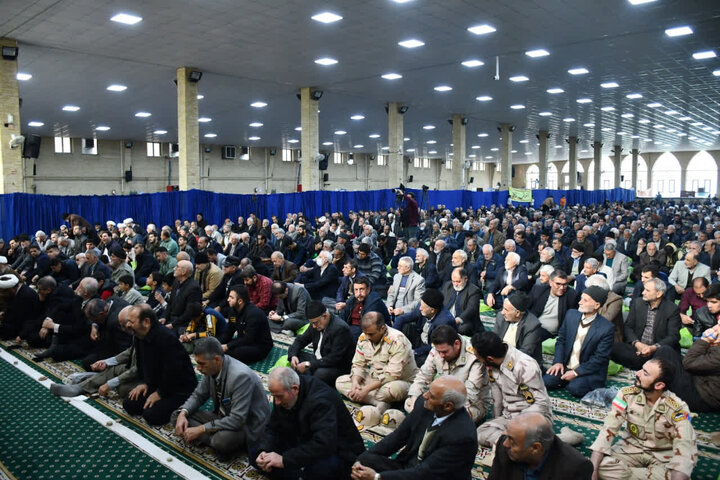 صاویر/ اقامه نماز جمعه شهرستان خوی