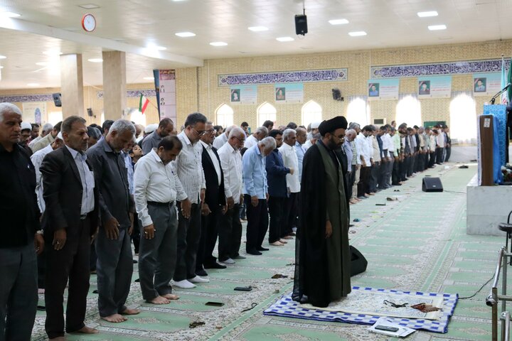 نمازجمعه بندر دیّر به روایت تصویر