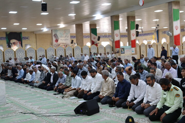 نمازجمعه بندر دیّر به روایت تصویر