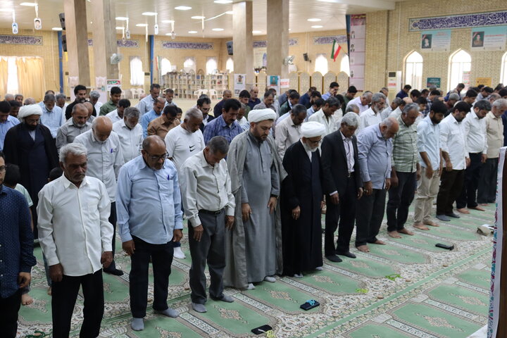 نمازجمعه بندر دیّر به روایت تصویر