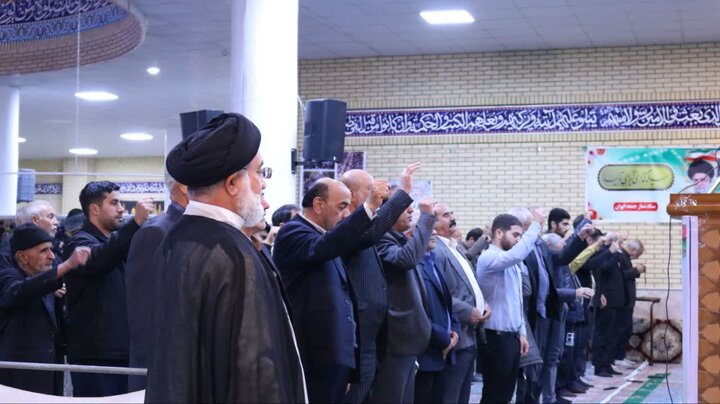 تصاویر/ اقامه نماز جمعه در شهرستان ایوان