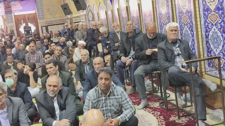 تصاویر/ اقامه نماز جمعه شهر بم