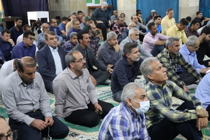 نماز جمعه عالیشهر به روایت تصویر