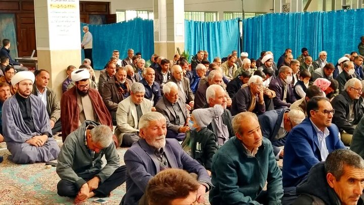 تصاویر/ اقامه نماز جمعه شهر رابر