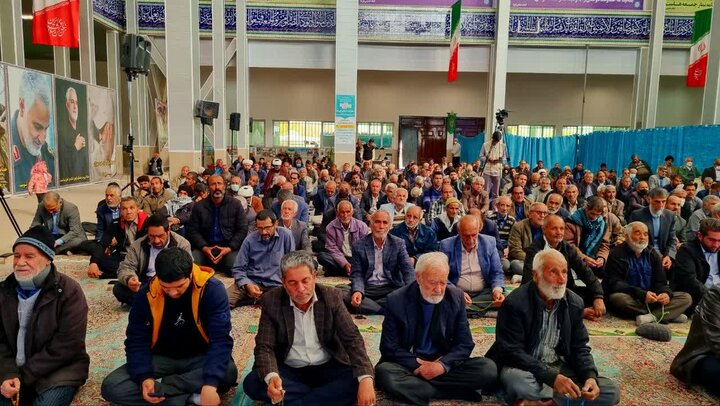 تصاویر/ اقامه نماز جمعه شهر رابر