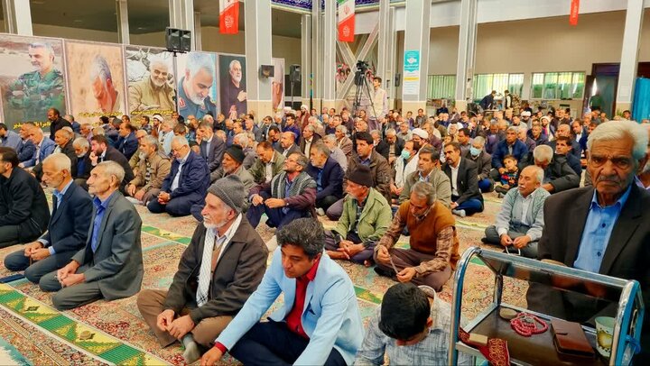 تصاویر/ اقامه نماز جمعه شهر رابر