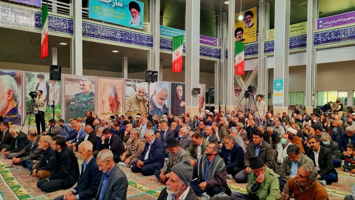 تصاویر/ اقامه نماز جمعه شهر رابر