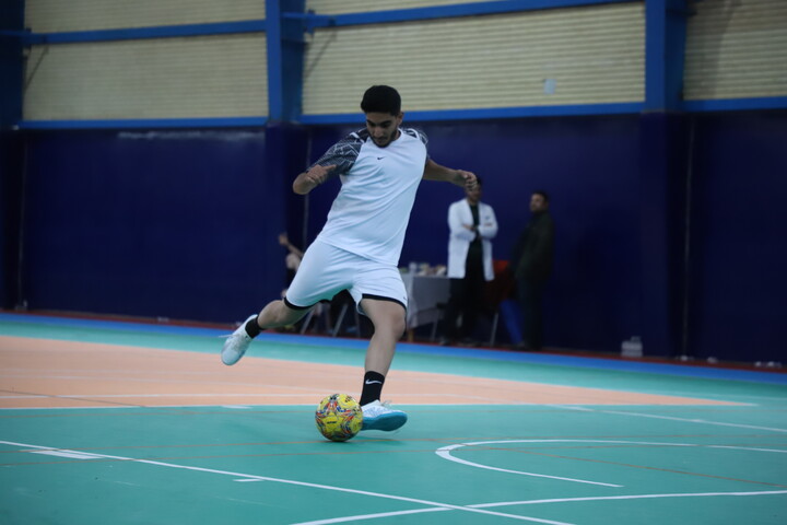 تصاویر / مسابقات فوتسال در چهامین دوره جشنواره فرهنگی و ورزشی طلاب استان کردستان