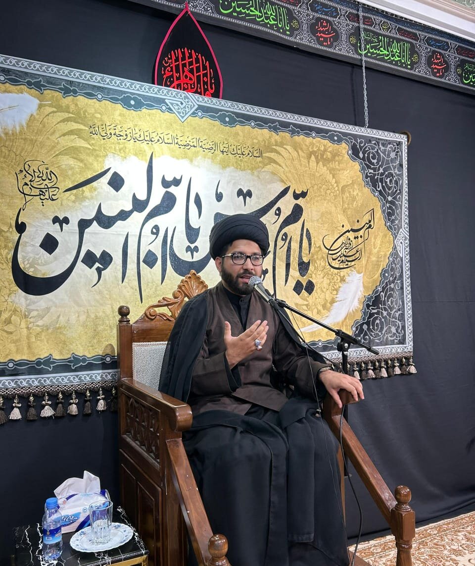 حوزہ علمیہ الولایہ قم المقدسہ میں شہادتِ امّ البنینؑ کی مناسبت سے مجلسِ عزاء کا انعقاد