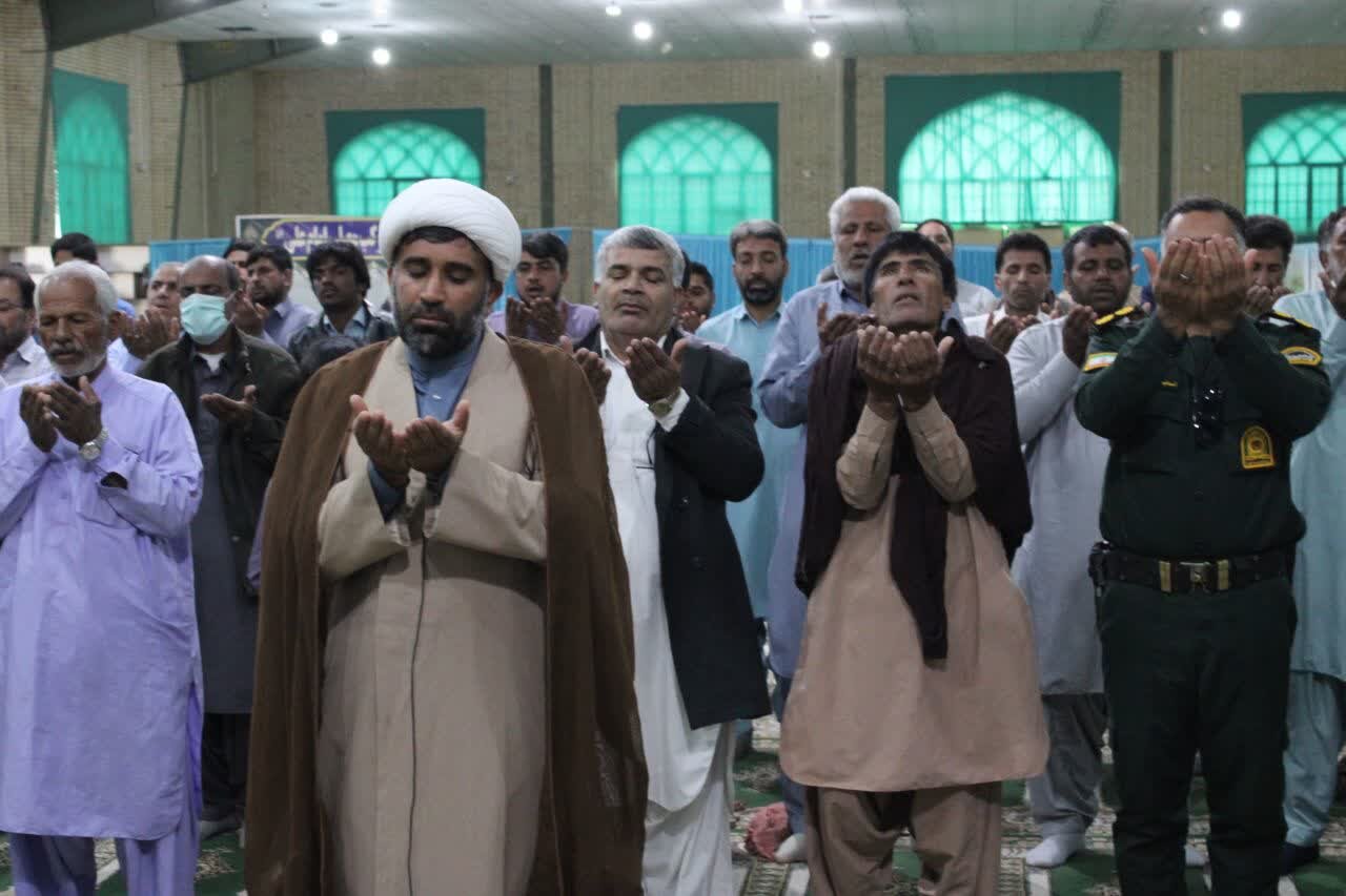 تصاویر/ آیین عبادی سیاسی نماز جمعه شهرستان دلگان