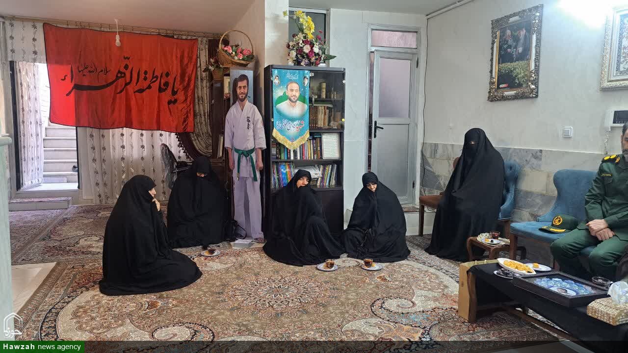 از مادران طلاب شهید مختارزاده و مالامیری تکریم شد