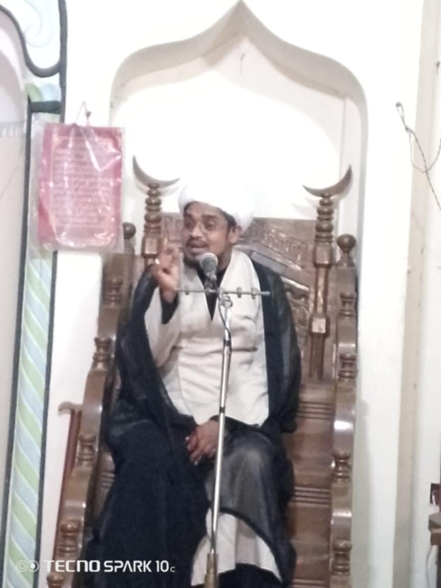 হযরত ফাতিমা যাহরা (সা.আ.)'র শাহাদাত বার্ষিকীতে হিলি আহলে বাইত শিয়া জামে মসজিদে শোক মজলিস