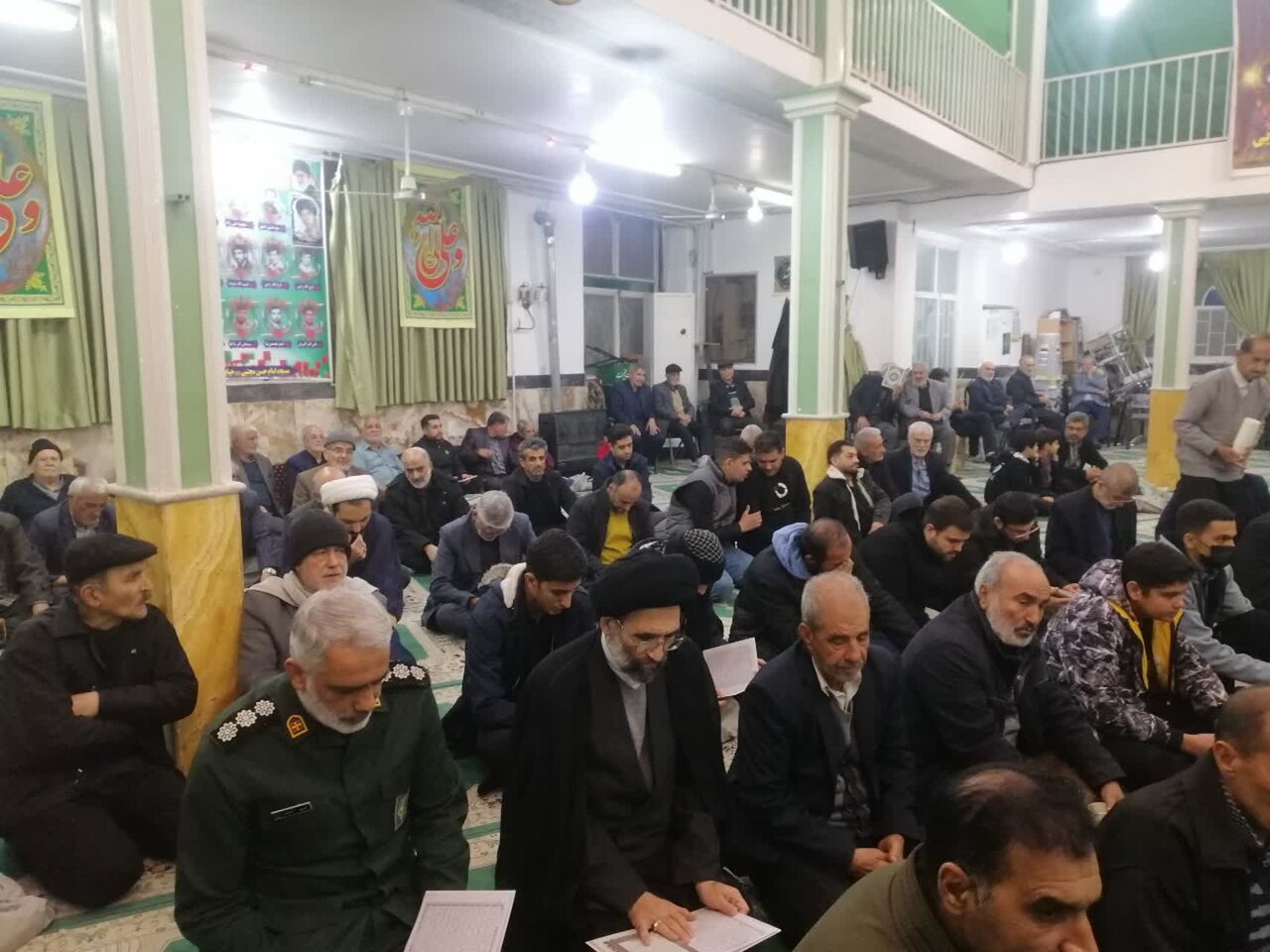 مراسم ختم والده شهیدان ستوده در کاشان برگزار شد