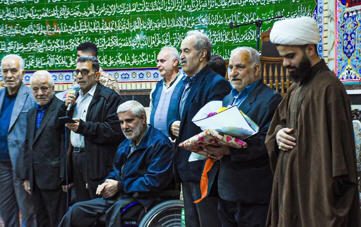 تصاویر/ مراسم تکریم مادران و همسران شهدا در مسجد امام محمدتقی(ع)