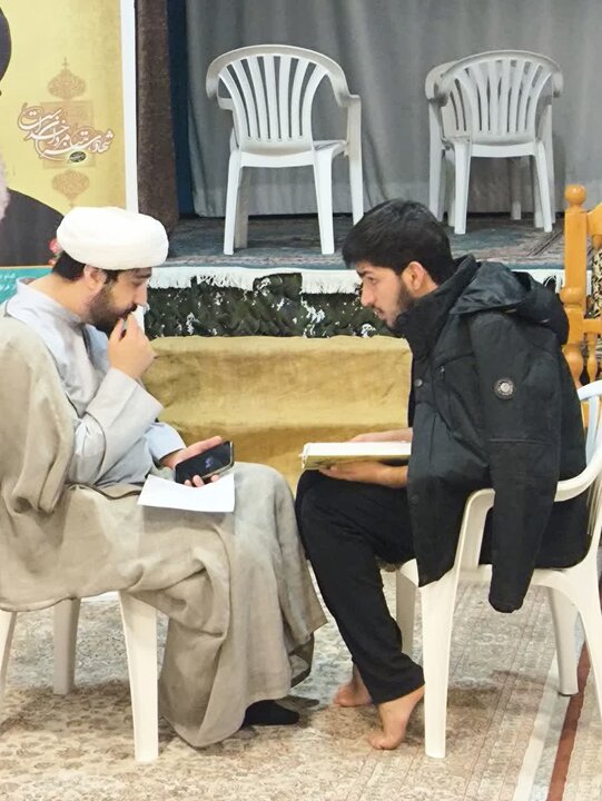 تصاویر/ پایش قرآنی طلاب مدرسه علمیه المهدی(عج) آران و بیدگل