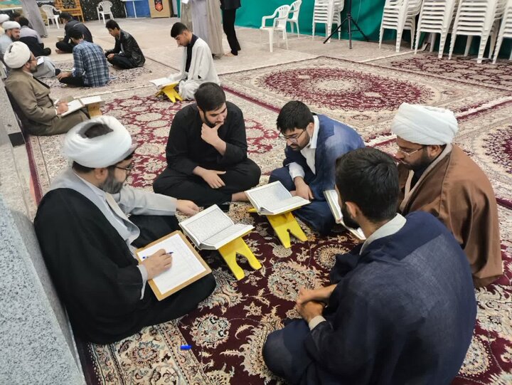 تصاویر/ پایش قرآنی طلاب مدرسه علمیه المهدی(عج) آران و بیدگل