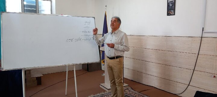 تصاویر/ دوره فن بیان در مدرسه علمیه ریحانه النبی(س) رفسنجان