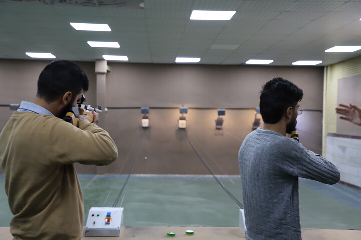 تصاویر/ مسابقات تیر اندازی چهارمین دوره جشنواره فرهنگی و ورزشی طلاب استان کردستان
