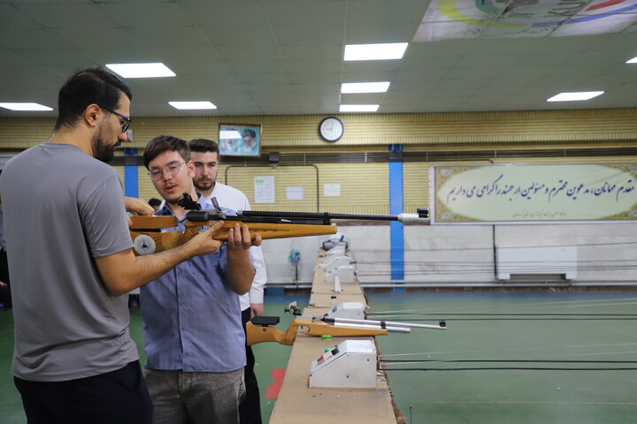 تصاویر/ مسابقات تیر اندازی چهارمین دوره جشنواره فرهنگی و ورزشی طلاب استان کردستان