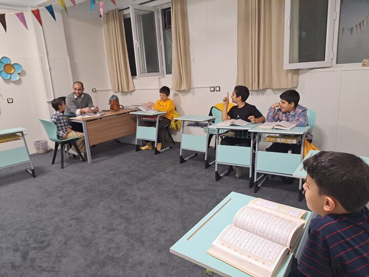 تصاویر/ دوره تخصصی آموزش حفظ قرآن در مسجد جامع نارمک