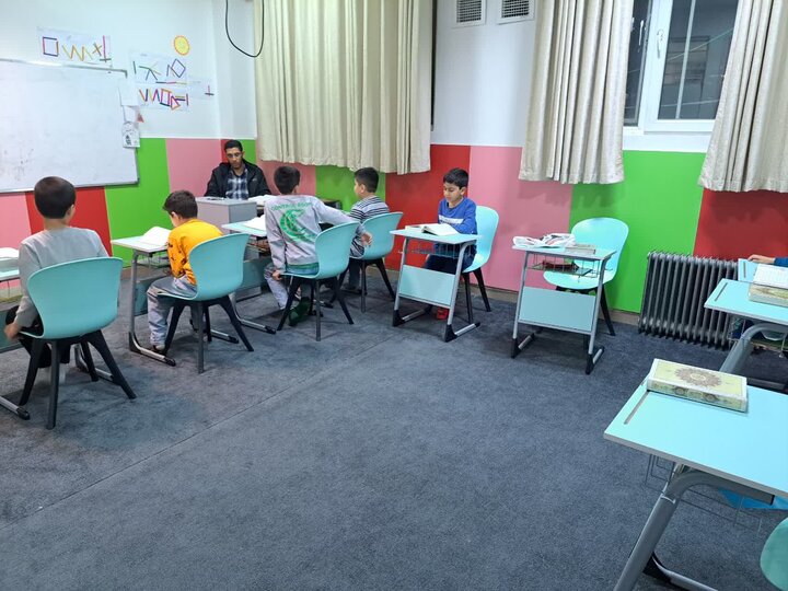 تصاویر/ دوره تخصصی آموزش حفظ قرآن در مسجد جامع نارمک