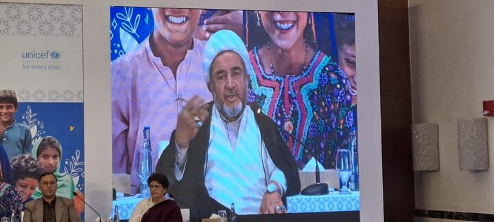پاکستان میں یونیسیف کے تعاون سے بچوں کے حقوق کے موضوع پر پروگرام؛ علامہ عارف واحدی کی شرکت اور خطاب