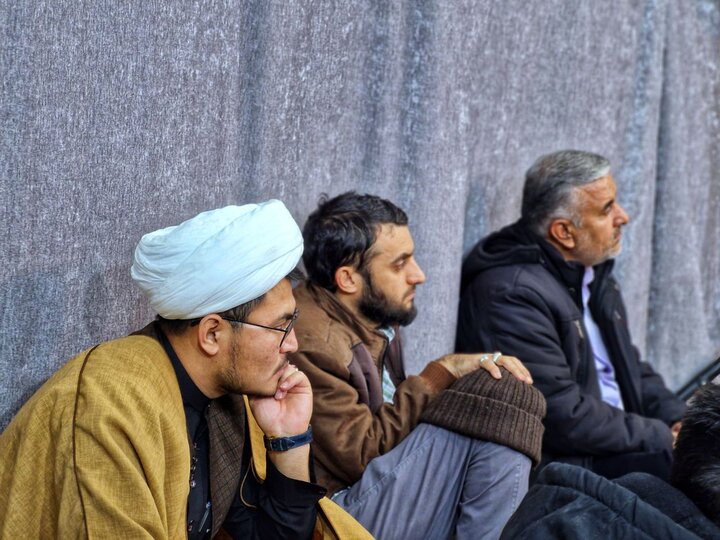 تصاویر/ درس اخلاق آیت‌الله رجبی