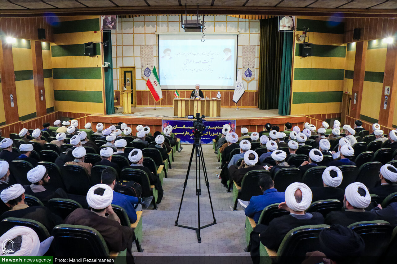 نمایندگان طلاب پیشنهادهای خود را با آیت الله اعرافی در میان گذاشتند