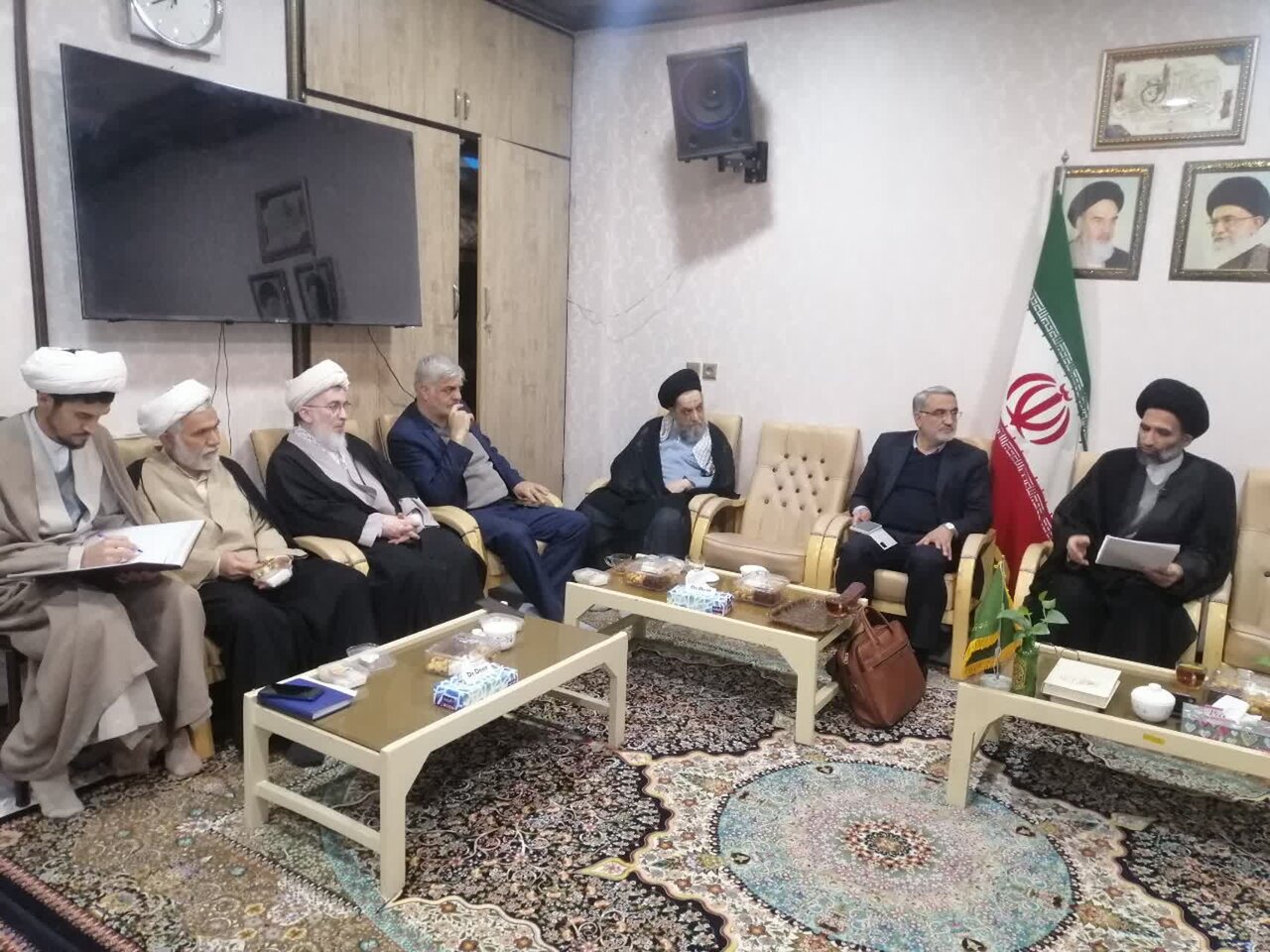 جلسه جامعه روحانیت کاشان برگزار شد+ تصاویر