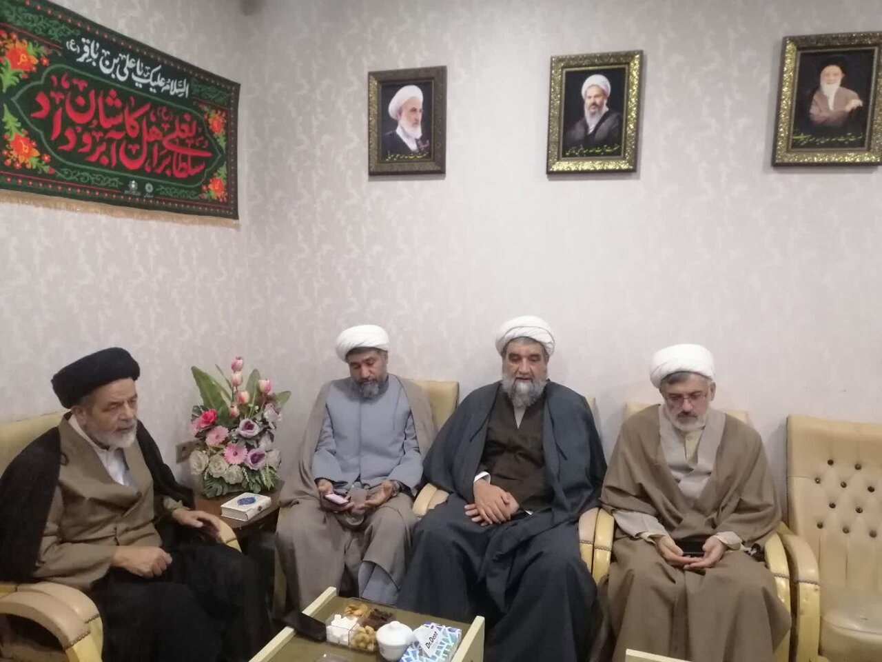 جلسه جامعه روحانیت کاشان برگزار شد+ عکس