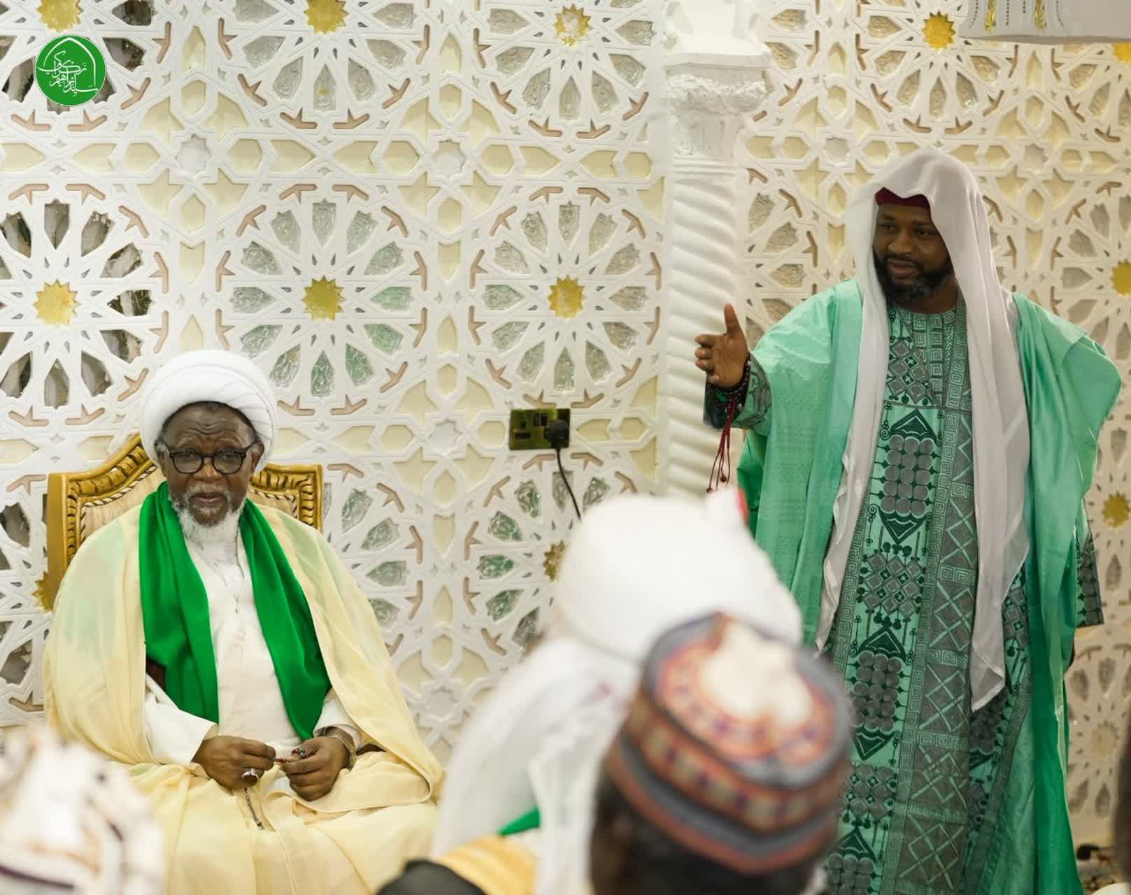Jagora Sayyid Ibrahim Zakzaky (H) ya karbi Bakoncin Sarakunan Sharifai daga sassan qasar nan