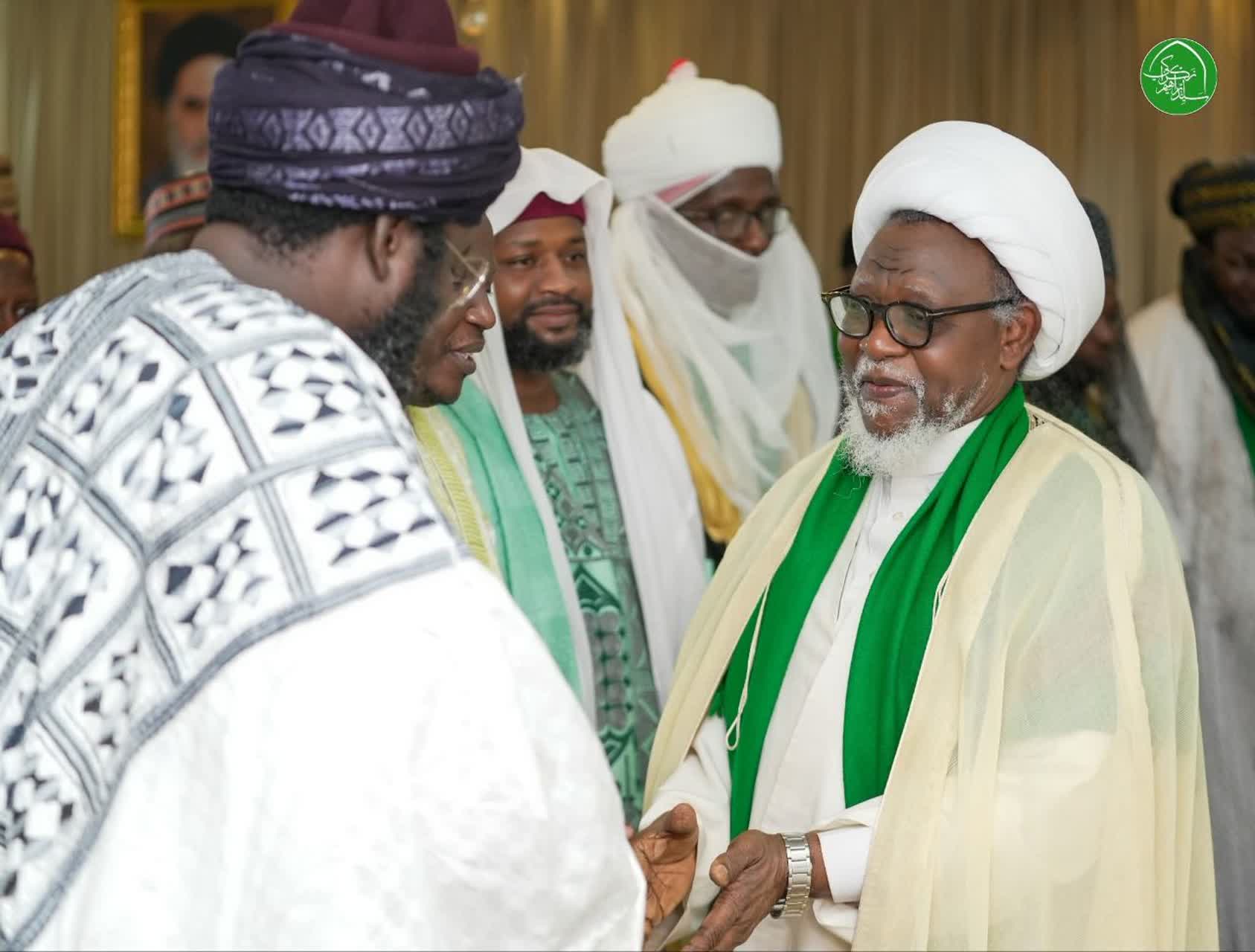 Jagora Sayyid Ibrahim Zakzaky (H) ya karbi Bakoncin Sarakunan Sharifai daga sassan qasar nan