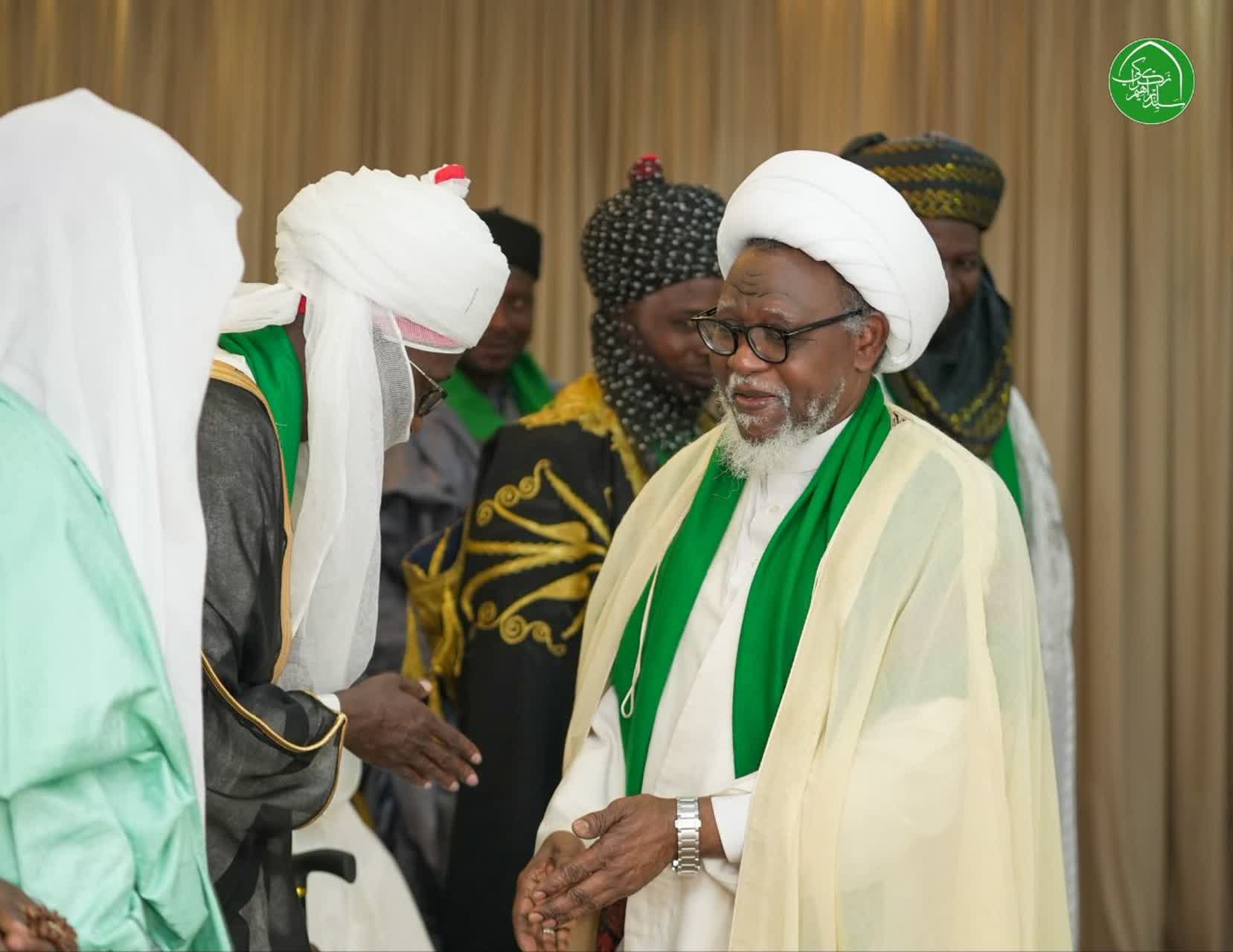 Jagora Sayyid Ibrahim Zakzaky (H) ya karbi Bakoncin Sarakunan Sharifai daga sassan qasar nan