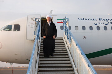 رئیس قوه قضائیه وارد زنجان شد