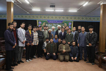 تصاویر / دیدار دانشجویان با نماینده ولی فقیه در استان همدان