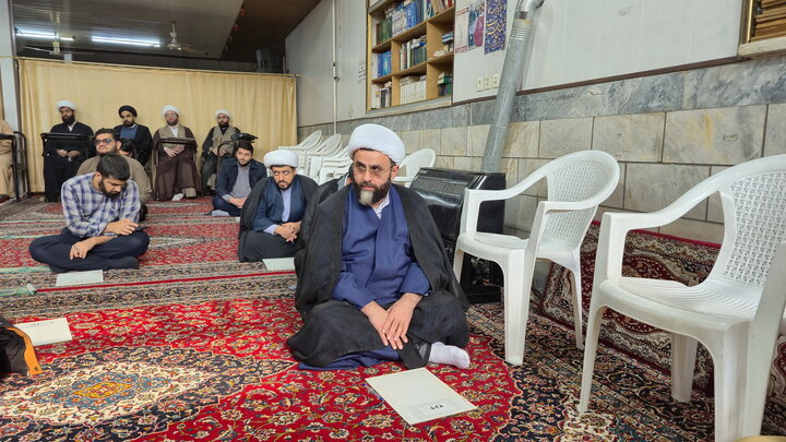 تصاویر/ آزمون استادی طلاب ممتاز مدارس علمیه منطقه کاشان