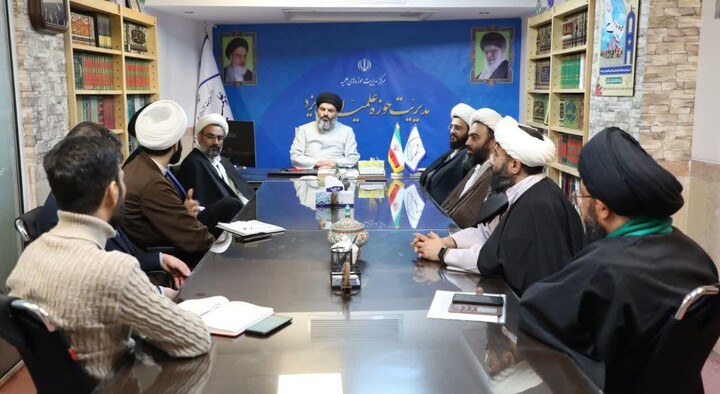 تصاویر/ جلسه شورای معاونین حوزه علمیه استان یزد