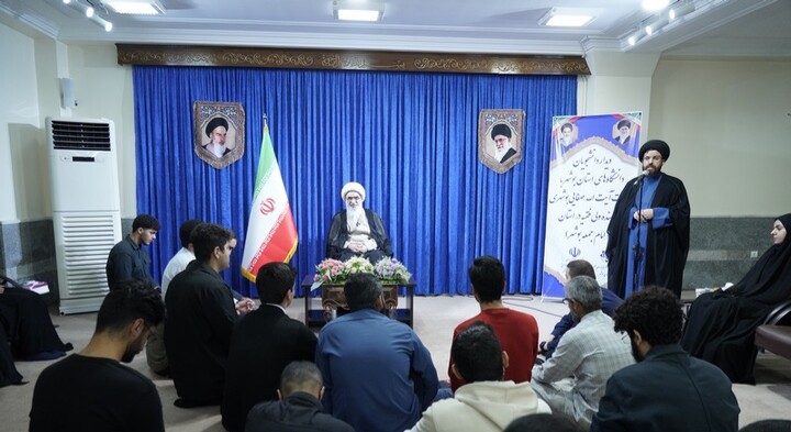 تصاویر/ دیدار دانشجویان بوشهر با امام جمعه