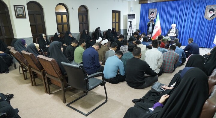 تصاویر/ دیدار دانشجویان بوشهر با امام جمعه