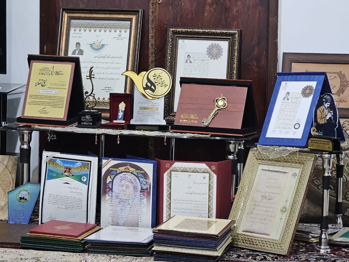 تصاویر/ دیدار نماینده ولی‌فقیه در  کردستان با استاد «شفیع خالدی کیمنه‌ای»